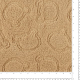Peluche avec endos Chenille  - 069 - Moka