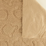 Peluche avec endos Chenille  - 069 - Moka