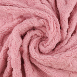 Peluche avec endos Chenille  - 435 - Rose