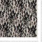 Dentelle extensible - 001 - Noir