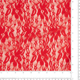 Stretch Lace - 331 - Red