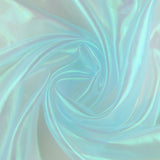 Iridescent Organza - 619 - Aqua