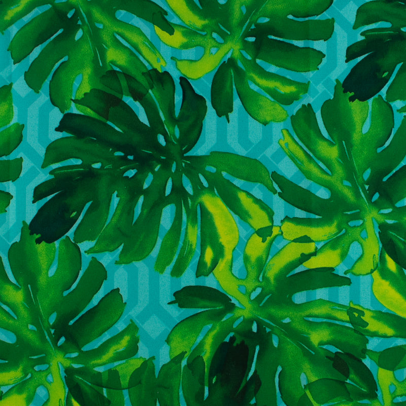 Home Décor Outdoor - Bombay - Monstera  - Teal