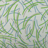 Upholstery Printed Vinyl - Lines - Green