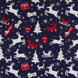 Holiday Brushed Knit - 003 - Indigo