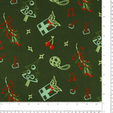 Holiday Brushed Knit - 004 - Green