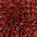 Holiday Brushed Knit - 005 - Red