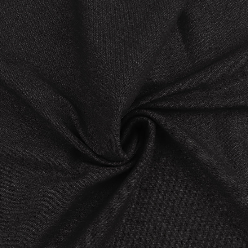Tissu uni pour costume - DEVONSHIRE - 001 - Noir