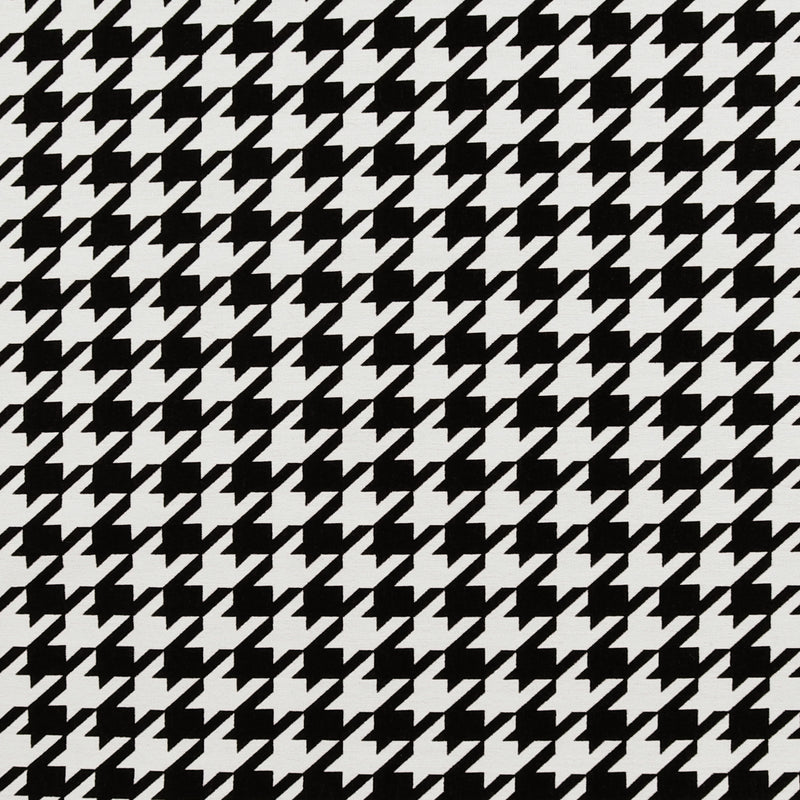 Tissu à carreaux pour costume - DEVONSHIRE - 008 - Noir et Blanc