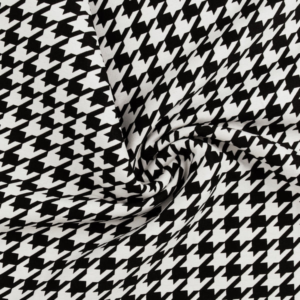 Suiting Plaid - DEVONSHIRE - 008 - Black & Withe