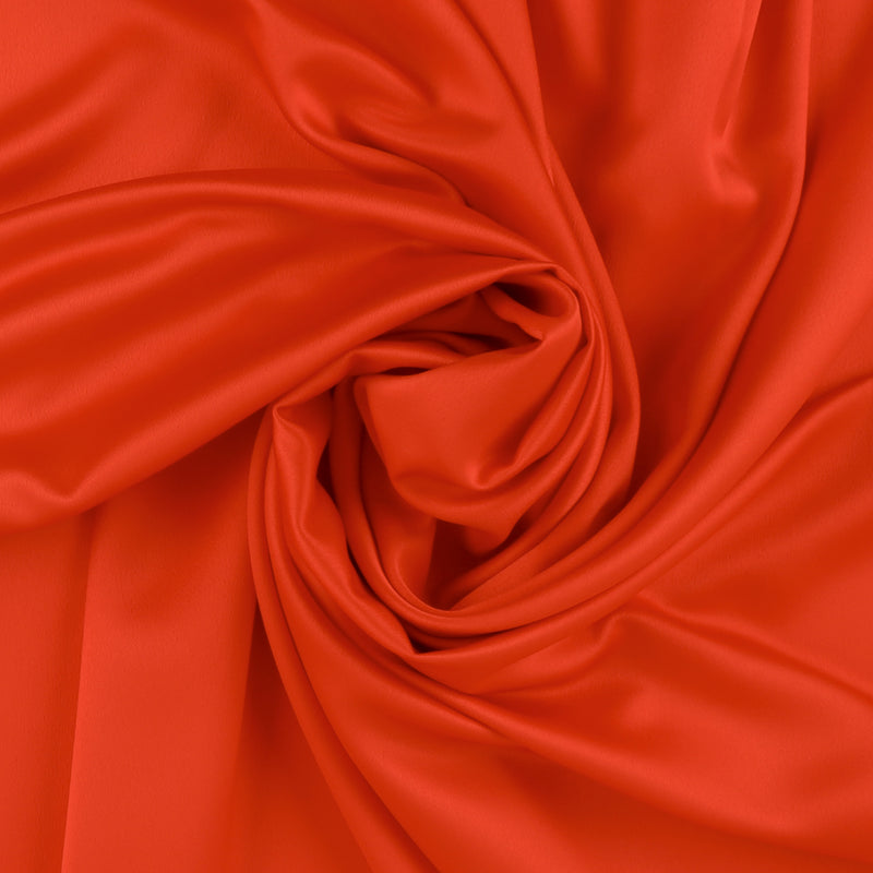 Crepe Satin - CHANTILLY - 001 - Flame