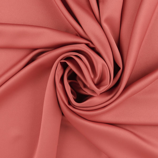 Crepe Satin - CHANTILLY - 001 - Deep Rose