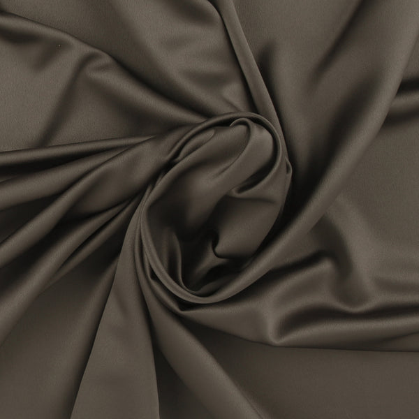 Crepe Satin - CHANTILLY - 001 - Granite