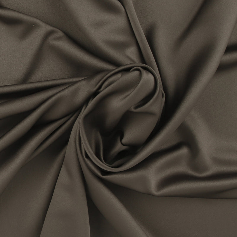 Crepe Satin - CHANTILLY - 001 - Granite