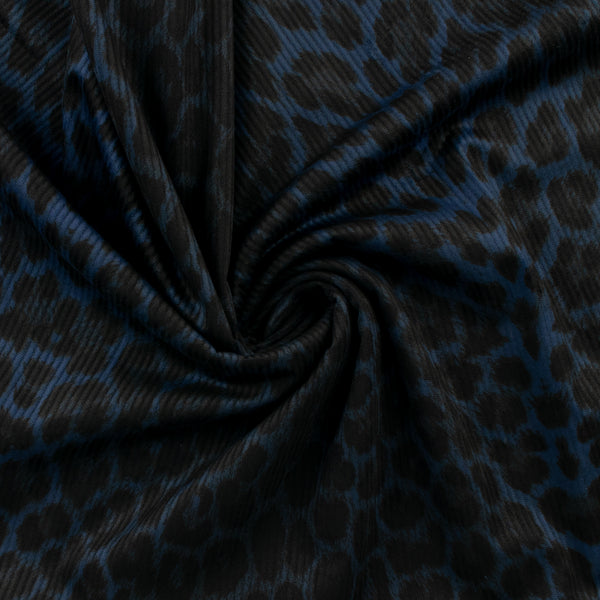 Printed Corduroy - FASHION EDIT - 001 - Blue