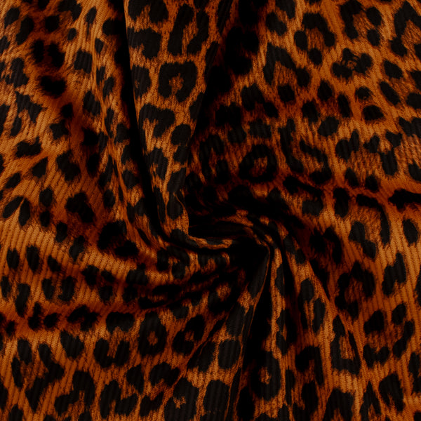 Printed Corduroy - FASHION EDIT - 003 - Burnt Orange