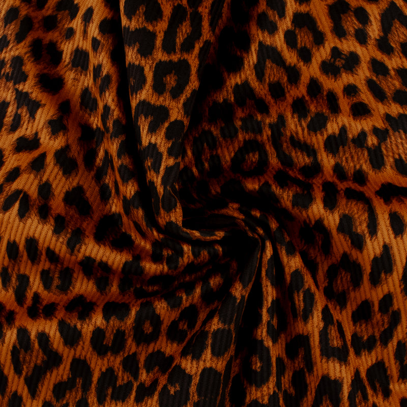 Printed Corduroy - FASHION EDIT - 003 - Burnt Orange