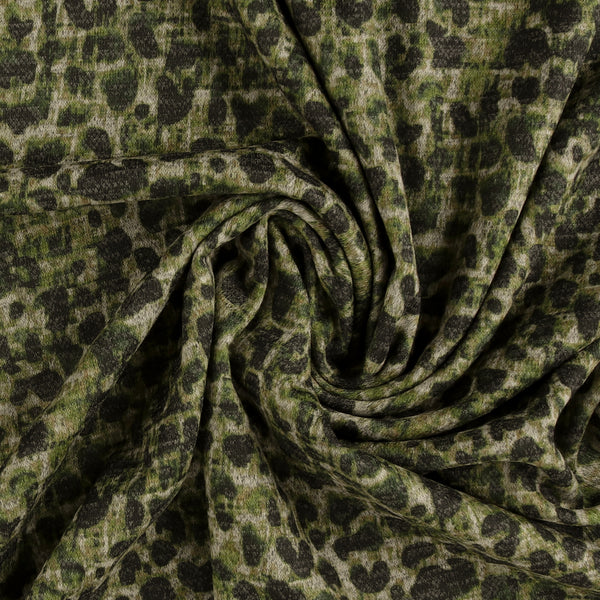 Printed Hacci Knit - NOVARA - 001 - Green