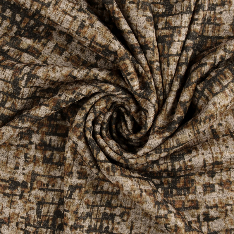 Printed Hacci Knit - NOVARA - 004 - Beige