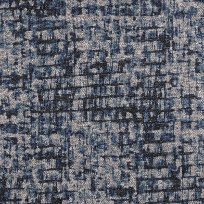 Tricot hacci Imprimé - NOVARA - 005 - Bleu