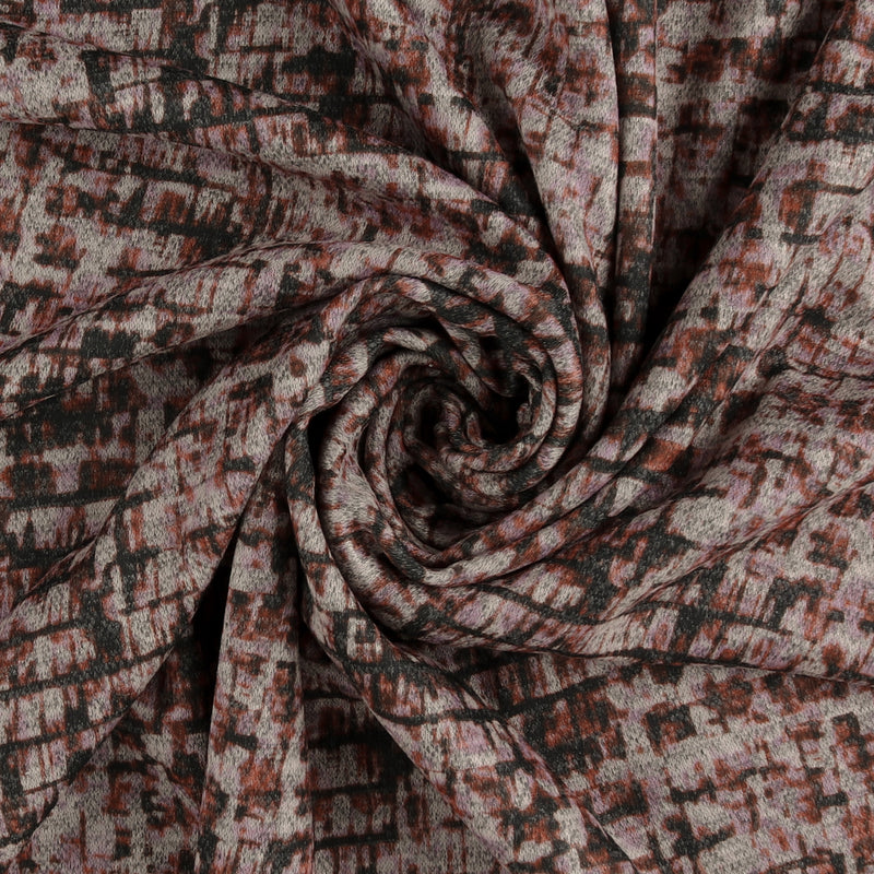 Printed Hacci Knit - NOVARA - 006 - Pink