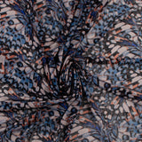 Printed Mesh - ARIELLE - 001 - Blue