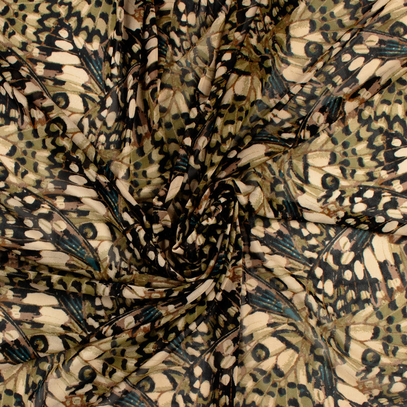 Printed Mesh - ARIELLE - 002 - Beige