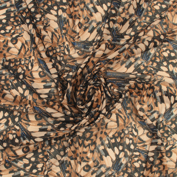 Printed Mesh - ARIELLE - 003 - Rust