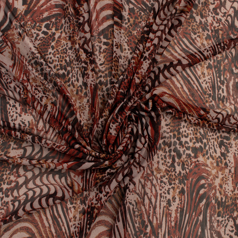 Printed Mesh - ARIELLE - 004 - Brick