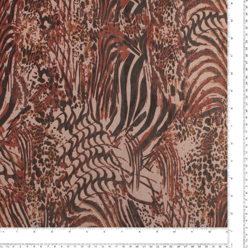 Printed Mesh - ARIELLE - 004 - Brick