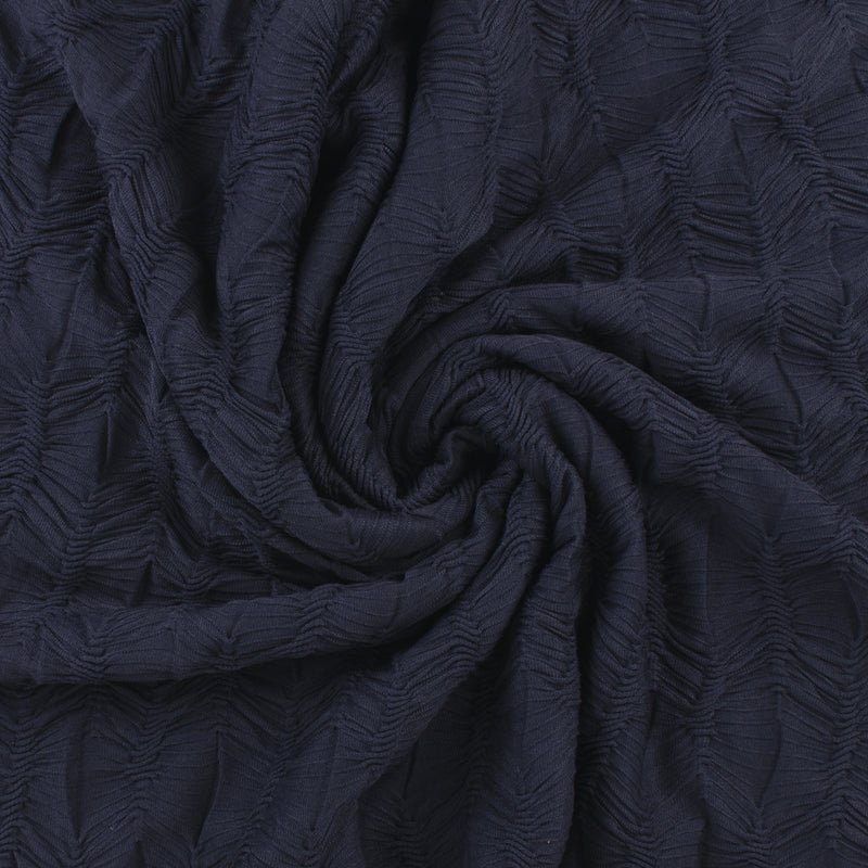 Scrunch Knit - FASHION EDIT - 003 - Navy