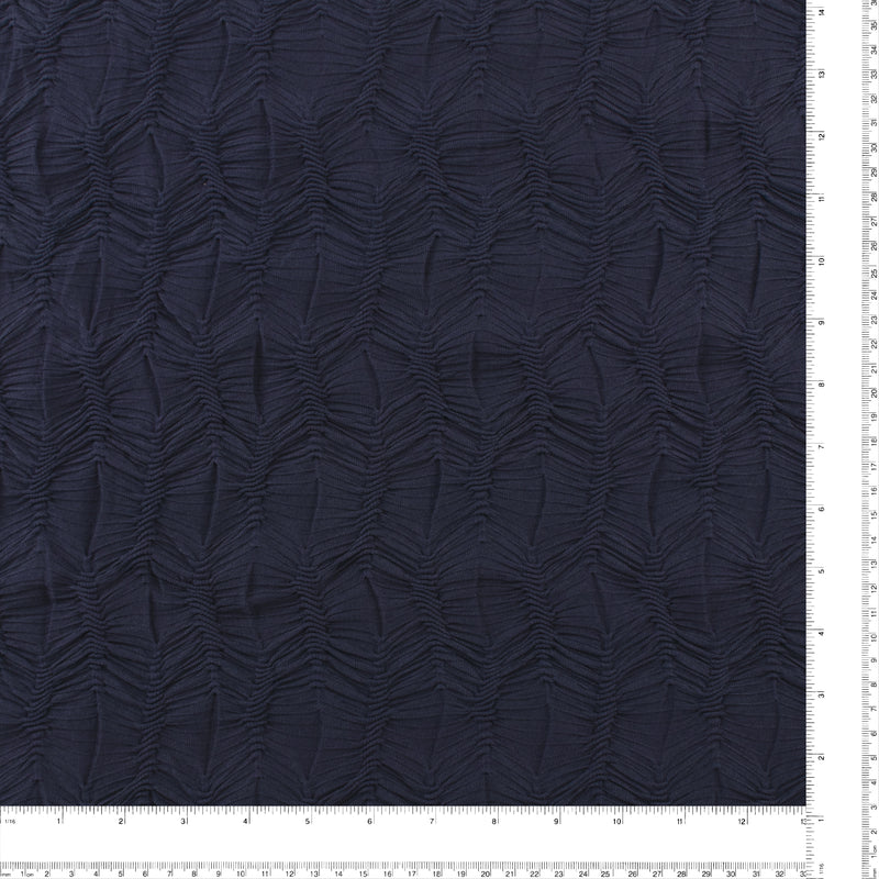 Scrunch Knit - FASHION EDIT - 003 - Navy