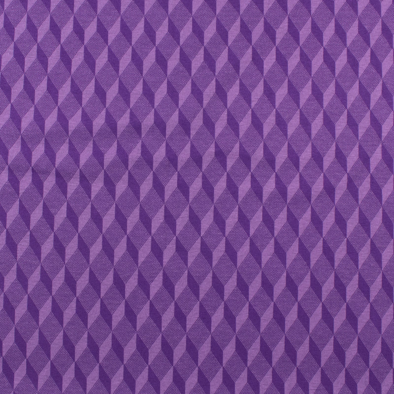 Tricot 3D Imprimé - NOVARA - 002 - Mauve