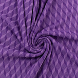 Tricot 3D Imprimé - NOVARA - 002 - Mauve