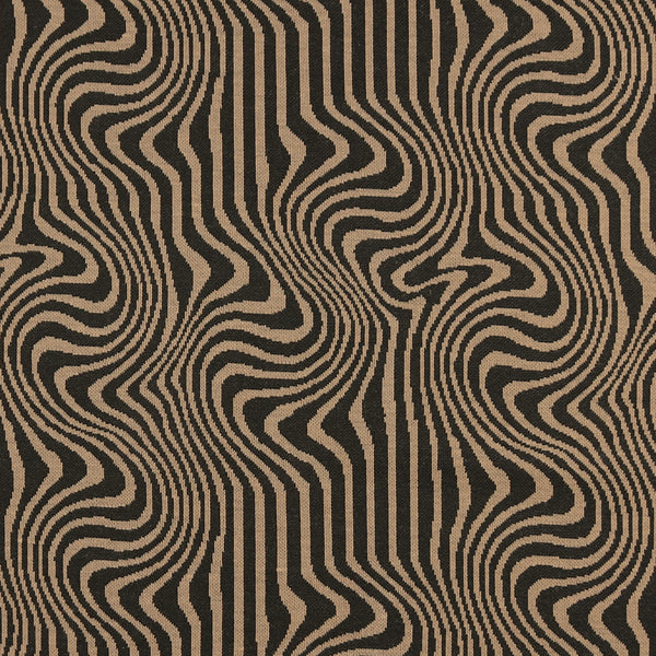 Printed Jacquard Knit - NOVARA - 002 - Brown