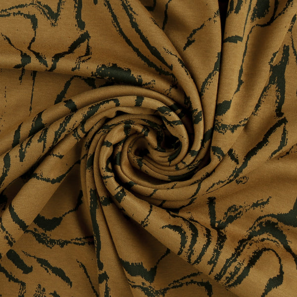 Printed Jacquard Knit - NOVARA - 003 - Bronze