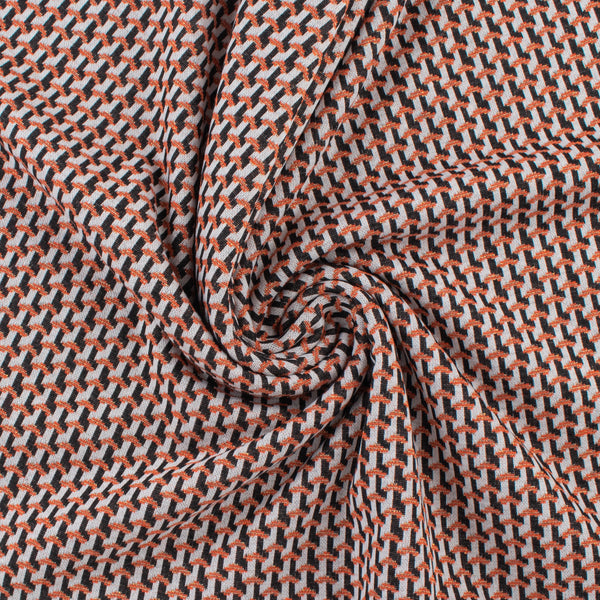 Metallic Knit - NOVARA - 004 - Orange