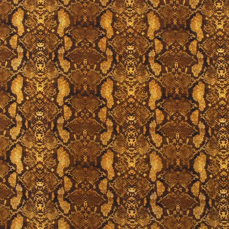 Printed Crepe - ROTTERDAM - 004 - Ochre