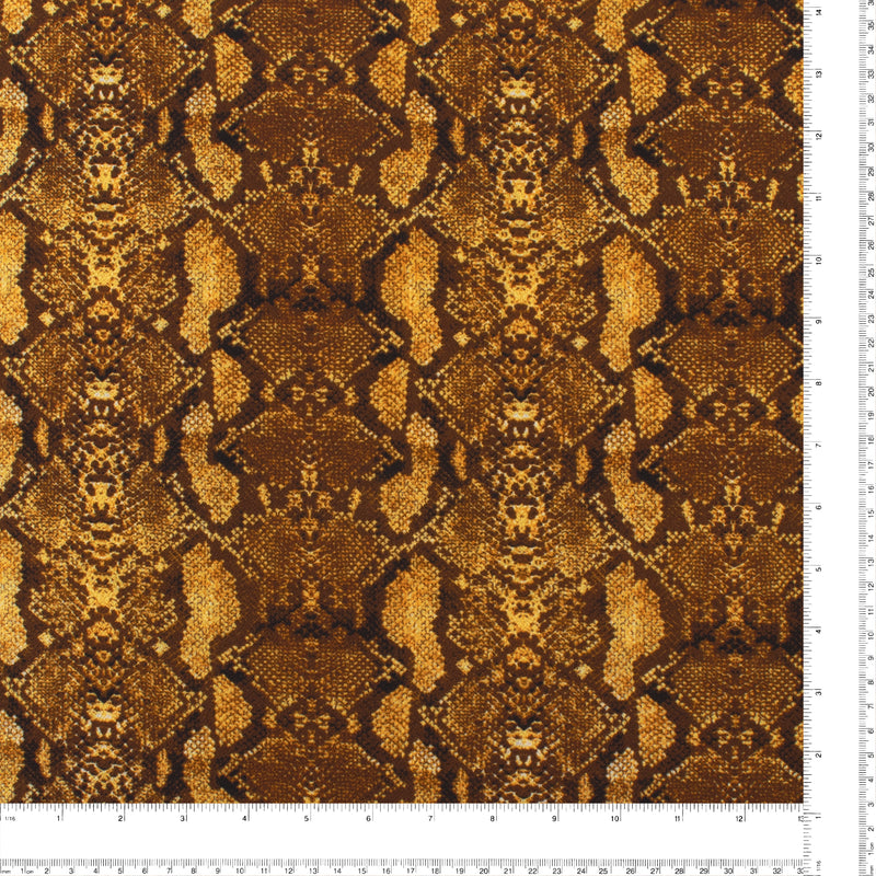 Printed Crepe - ROTTERDAM - 004 - Ochre