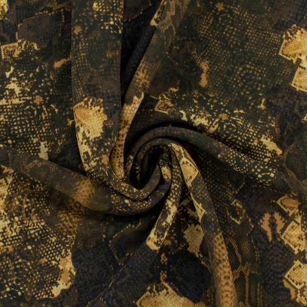 Printed Crepe - ROTTERDAM - 005 - Green