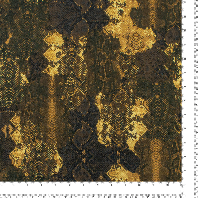 Printed Crepe - ROTTERDAM - 005 - Green