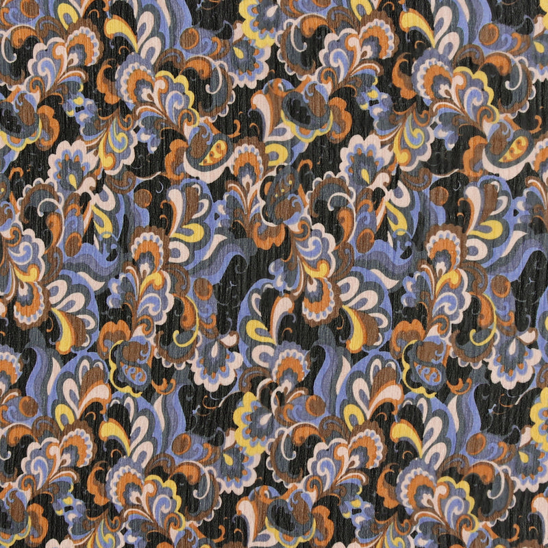 Printed Chiffon - ROTTERDAM - 003 - Blue