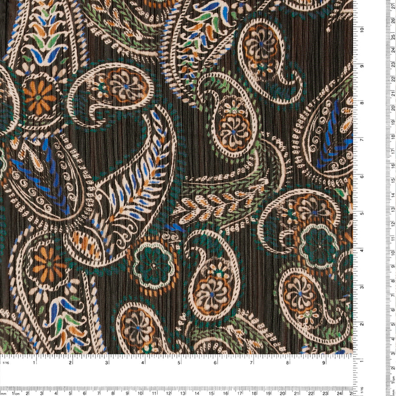 Printed Chiffon - ROTTERDAM - 005 - Green