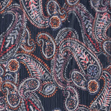 Chiffon imprimé - ROTTERDAM - 006 - Marine