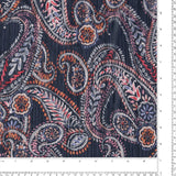 Chiffon imprimé - ROTTERDAM - 006 - Marine