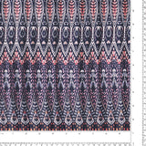 Printed Chiffon - ROTTERDAM - 008 - Navy