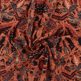 Viscose imprimé - ROTTERDAM - 003 - Vermillon