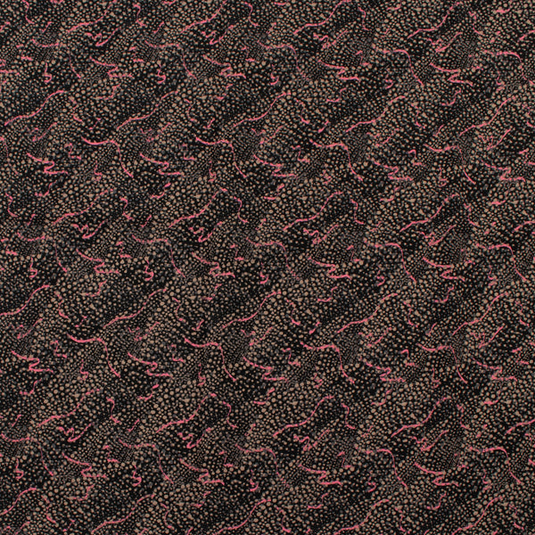 Printed Viscose - ROTTERDAM - 006 - Black