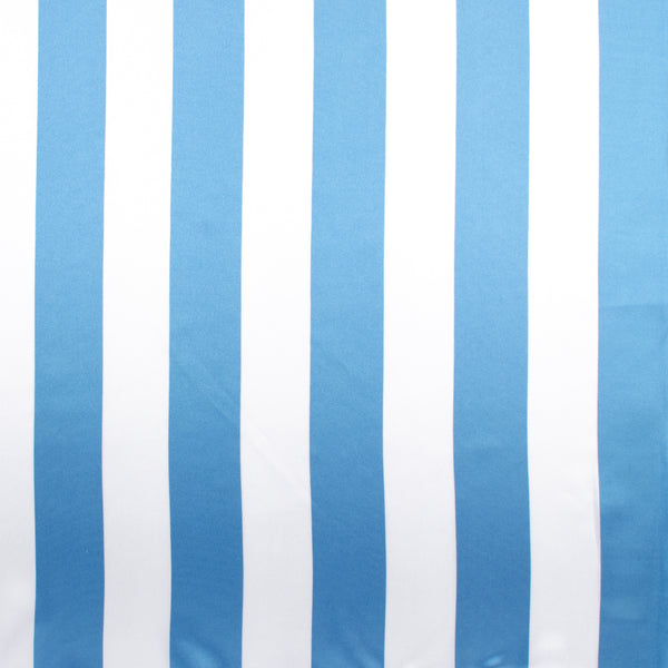 Satin Print - CLARISSA - 001 - Blue