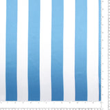 Satin imprimé - CLARISSA - 001 - Bleu